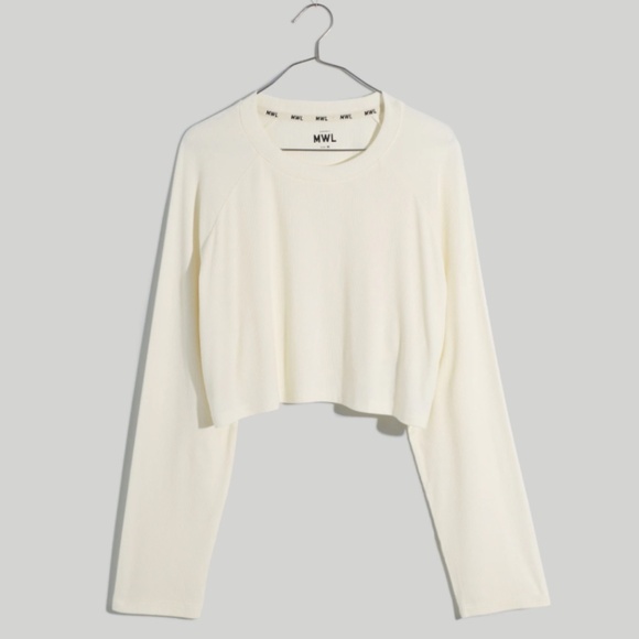 Madewell Raglan Supercropped Tee size S - Picture 7 of 7